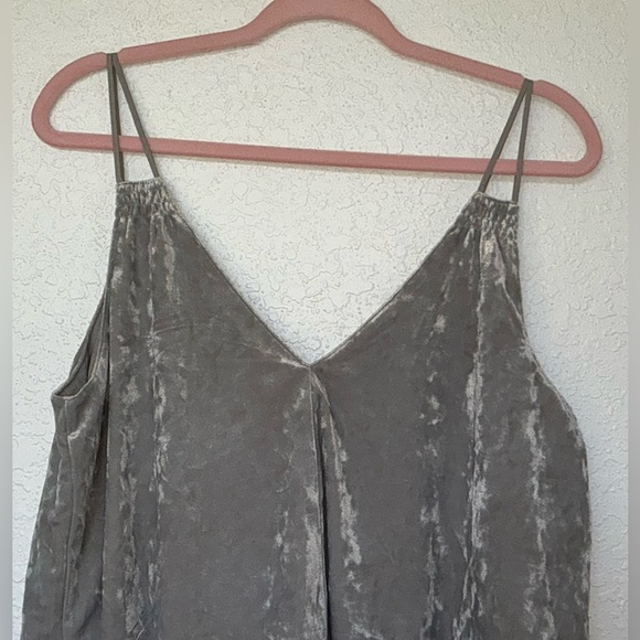 Aerie Gray Velvet Tank - Picture 7 of 11